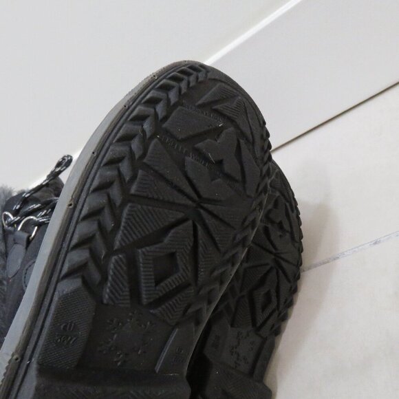 PAJAR Olga Winter Snow Duck Boots in Black Gorpcore Outdoor - Size US 6 - Picture 14 of 16